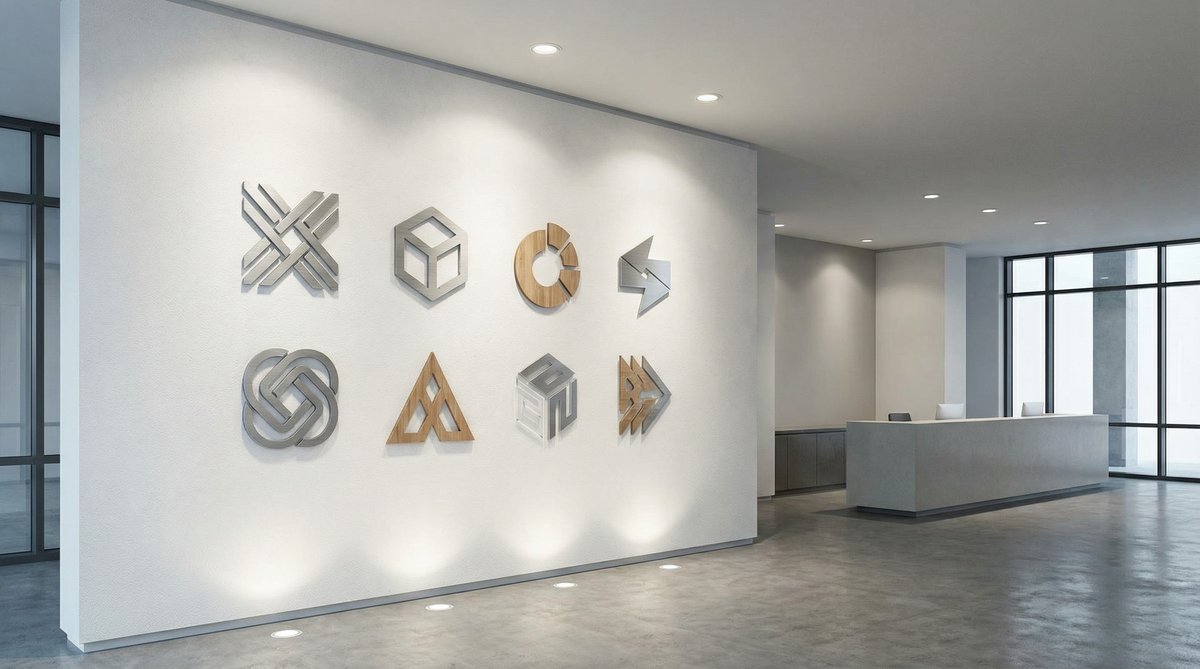 小小绘合作品牌Logo墙